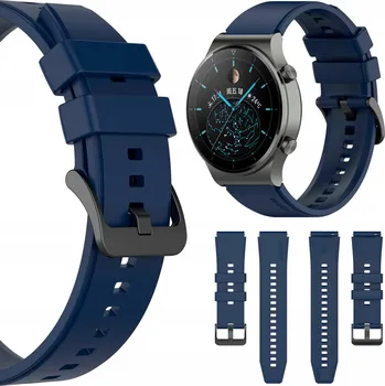 Řemínek na hodinky Univerzální modrý řemínek Polax 22 mm