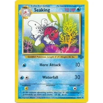 Karetní hra Pokémon JU 46/64 Seaking - Jungle Stav: Excellent