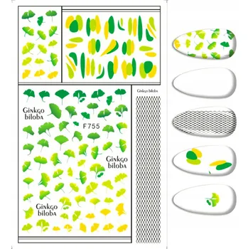 samolepka Samolepky na zdobení nehtů - Vzory JINAN