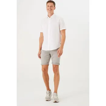 Garcia pánská lněná košile bílá Velikost: M