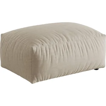 Taburet Micadoni Světle béžová podnožka Martina 95 x 65 cm