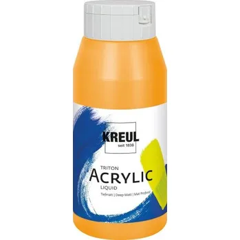 Výtvarná barva Solo Goya Akrylová barva TRITON 750 ml INDIÁNSKÁ ŽLUTÁ