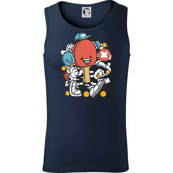 Pinčesaňák - Tílko pánské Core - L ( Námořní modrá (velmi tmavá - téměř černá) )