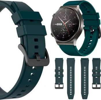 Řemínek na hodinky Univerzální řemínek Polax 22 mm zelený