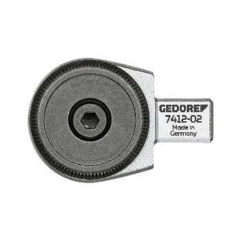 Gola hlavice GEDORE ráčna - nástavec 7412-00 1/4" čtyřhran upnutí 9 x 12 čtyřhran