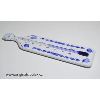 Párátko a napichovátko teploměr cibulák český porcelán Dubí