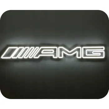 Obraz Neon LED Mercedes AMG 90x30 cm 5000K 50 W
