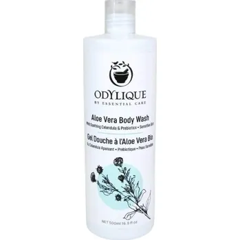 Sprchový gel Odylique Sprchový gel bez vůně – Aloe Vera BIO 500 ml