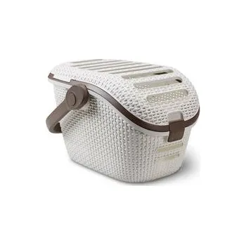 přepravka pro zvíře Curver Přepravka Rattan 51x38x33cm mocha