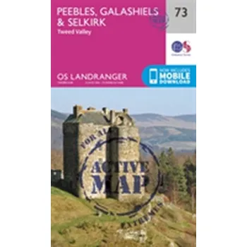 Encyklopedie Peebles, Galashiels & Selkirk, Tweed Valley - Ordnance Survey