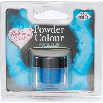 Přisada na vaření a pečení Royal blue prachová barva Rainbow Dust