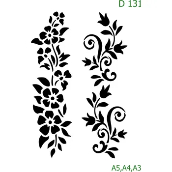 Šablona D 131 - A5 , Lepící fólie