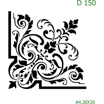 Šablona D 150 - A4 , Lepící fólie