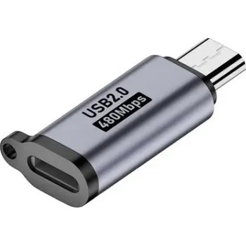 Datový kabel Lightning na Micro USB adaptér Převodník pro Apple zařízení Přenos dat až 480 Mbps Připojení k Micro USB kabelům