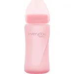 Everyday Baby Skleněná láhev 240 ml – Rose Pink