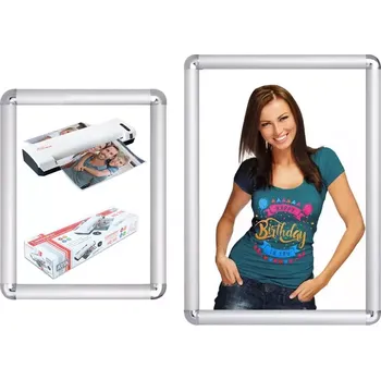 CLASSIC Kliprám s kulatými rohy 25 mm A2 59,4 x 42 cm