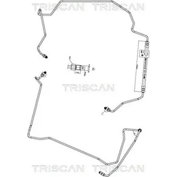 Čep řízení Hydraulická hadice, řízení TRISCAN 8516 27001