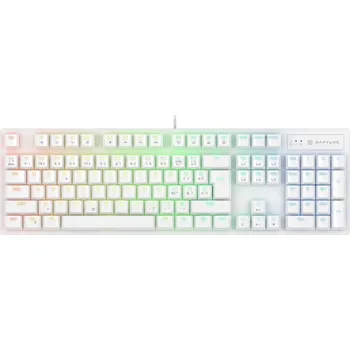 Klávesnice Rapture X-Ray RPT-GMKFX11W CZ/SK bílá