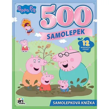 interaktivní kniha Jiri Models 500 samolepek Prasátko Peppa
