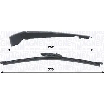 Stěrač Stěrač-sada, čištění oken MAGNETI MARELLI 000723180456