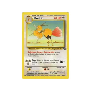 Karetní hra Pokémon JU 34/64 Dodrio - Jungle Stav: Good