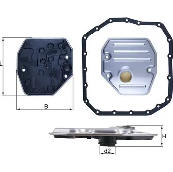 Filtr automatické převodovky MAHLE ORIGINAL HX 265D