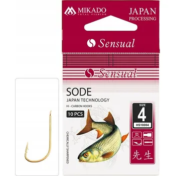 Rybářský háček Háčky na zem, plovákové, s protihrotem Mikado SENSUAL SODE 10 ks