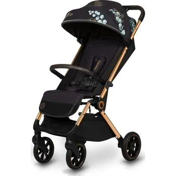 Kočárek Lionelo - Sportovní kočárek CLOE černá/modrá/zlatá