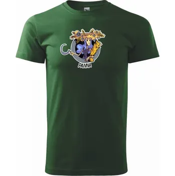 Pánské tričko Znamení komiks panna - Triko extra velké (5-8XL) - 6XL ( Lahvově zelená )