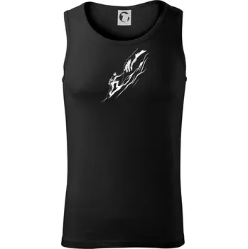 Pánské termoprádlo Horolezec ruka - kresba - Tílko pánské Core - S ( Černá )