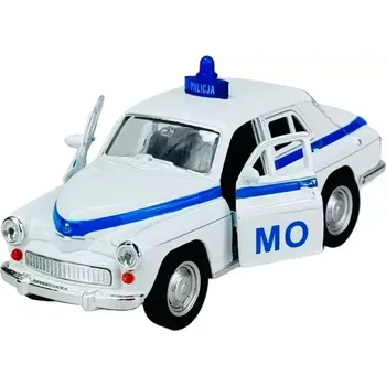 autíčko Welly Warszawa 224 POLICJA 1:34 bílá