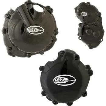 Kryt motoru R&G Racing Kryty motoru R&G Racing pro motocykly KAWASAKI ZX10 ('06-'07), černé (trio)