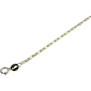 Náramek Zlatý 585/1000 náramek žiletkový 1085