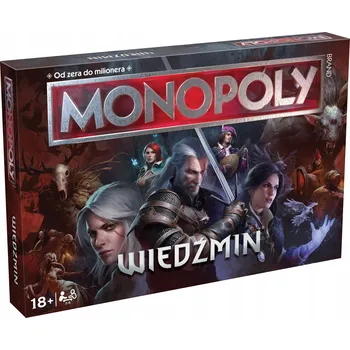 Desková hra Desková hra Monopoly Zaklínač (Wiedźmin) od Hasbro