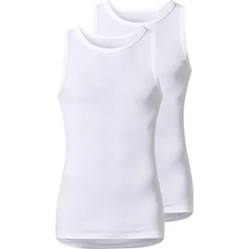 Pánské tílko esmara Men Pánský nátělník, 2 kusy (bílá, 5/M)