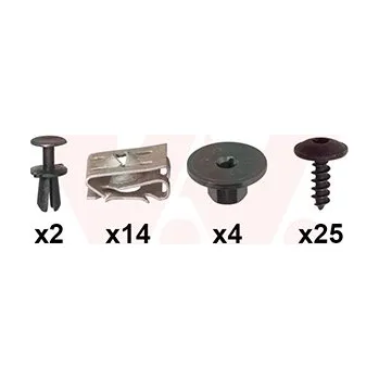 Nárazník Montážní sada, nárazník VAN WEZEL 7644794