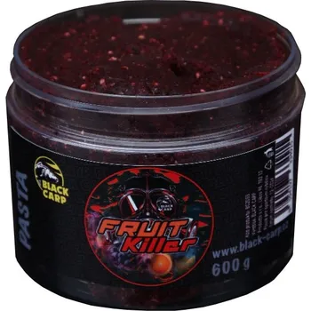 Návnadová pasta a těsto BLACK CARP - Pasta 600 g Fruit Killer