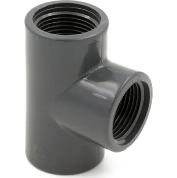 AQUAPLASTIK T-kus 90° závitový 1"