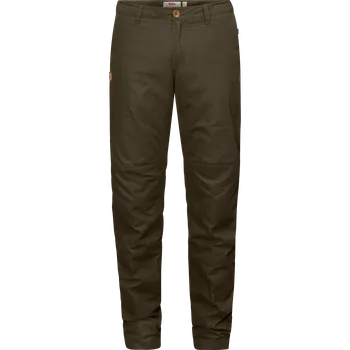 Dámské kalhoty Dámské kalhoty Fjällräven Sörmland Tapered Winter - Dark Olive 42