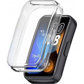 Pouzdro na mobilní telefon POUZDRO SILIKONOVÉ PRO HUAWEI BAND 8/9/10 PRŮHLEDNÉ VÝBĚR BAREV VYSOKÁ KVALITA