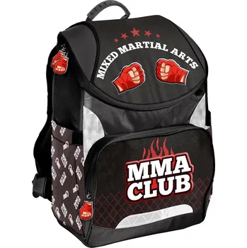 Školní batoh PASO Školní batoh Premium MMA Club Černý