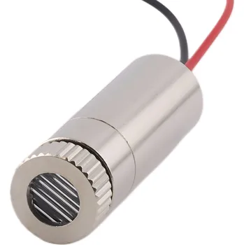 Laser na řezání Laserový modul modrý, 10mW, 405nm, linie (čára)