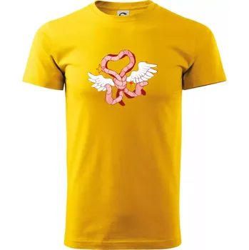 Žížalí anděl (Alexis Citrine) - Triko extra velké (5-8XL) - 8XL ( Žlutá )