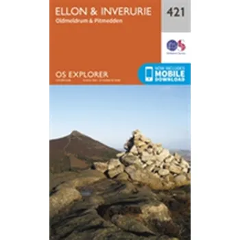 Encyklopedie Ellon and Inverurie - Ordnance Survey [EN] (2015, Skládaná mapa, Ordnance Survey)