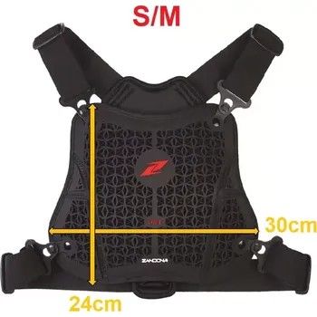 ZANDONA Dámský chránič hrudi Zandona Netcube Chest GT Lady velikost S - M