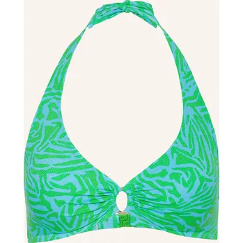 Podprsenka Lidea Dámský Horní Díl Bikin Se Zavazováním Okolo Krku Aqua...