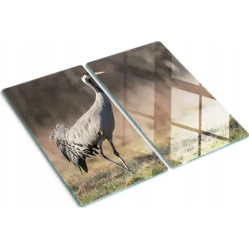 Obraz Skleněné prkénko na krájení Jeřáb Pták 2x30x52