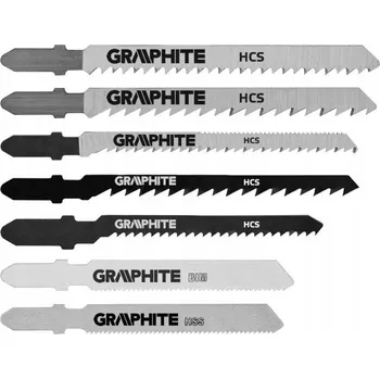 Příslušenství k pile Sada pilových listů pro přímočaré pily, 10ks GRAPHITE (57H755)