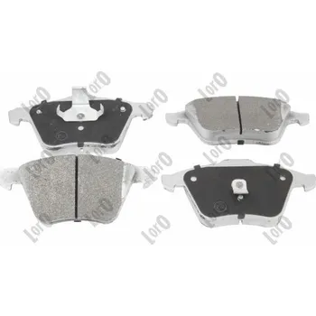 Brzdová destička Sada brzdových destiček, vždy 4 kusy v sadě ABAKUS 231-01-259