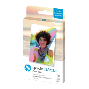Analogový fotoaparát HP Sprocket Zink Paper Select 20 Pack 2,3x3,4"